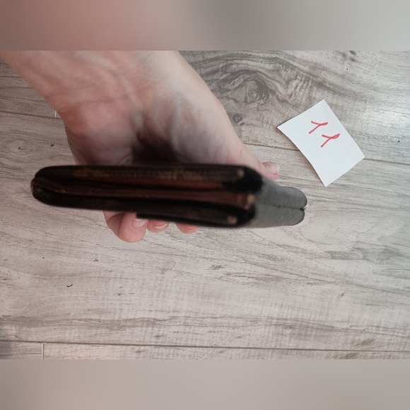 Louis Vuitton W Hook Wallet Monogram Beige Monogram Canvas Authentic - Picture 6 of 14